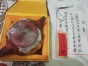 一茗金砂宜兴紫砂壶名家泡茶壶吴海良原矿老紫泥黑墩头280CC筋纹石瓢壶 实拍图