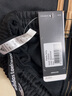 阿迪达斯 （adidas）长裤男秋季宽松透气直筒裤跑步运动防风休闲裤 黑金（经典款） XS 实拍图