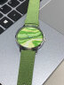 FEYERT小众轻奢特色设计大表盘高级感手表男女生款情侣石英表 绿色 实拍图