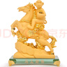净艺坊（JingYiFang）马上封侯摆件工艺品马猴子摆设商务礼品客厅电视柜办公室桌装饰品 雅X沙金色12寸马上封侯 实拍图