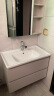 九牧（JOMOO）浴室柜 陶瓷一体盆抗菌洗脸盆柜组合双抽冷灰80cm A2721-15LD-2 晒单实拍图