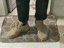 回力马丁靴子男复古高帮靴冬季男鞋东北雪地靴户外加厚抗寒棉鞋保暖鞋 2112/卡其单里 44 实拍图