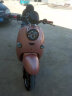 杰帆（JF）燃油小龟125cc踏板摩托车可上牌助力车男女款助力车街车小摩托车 玫瑰金 高配款 实拍图