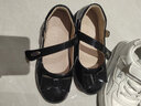 意尔康女童皮鞋开学必备儿童皮鞋公主鞋黑皮鞋防滑皮鞋表演鞋黑色31 实拍图