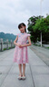 拙拙猪女童夏装连衣裙2025新款儿童装汉服女孩夏季洋气网红蕾丝旗袍裙子 粉色 140码适合身高125cm-135cm 实拍图
