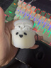 京苑 适用于AirPods Pro二代保护套airpods4苹果耳机套1/2/pro3代卡通蓝牙壳一二三代硅胶防摔保护壳 【夜光款 透白-幽灵】+指环扣 AirPods 1/2代保护套 实拍图