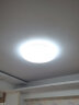 松下（Panasonic）卧室灯吸顶灯超薄现代简约书房餐厅圆形灯饰灯具银色饰带 21瓦 实拍图