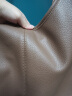 慕昂大容量包包女2023新款软皮腋下单肩包子母水桶女士上班通勤托特包 卡其色 晒单实拍图