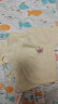 贝瑞加（Babyprints）新生儿半背衣2件装婴儿衣服纯棉宝宝内衣长袖上衣 橘熊黄52 晒单实拍图