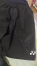 YONEX尤尼克斯羽毛球网球运动服男短裤yy速干15048CR-007黑色XL/O 实拍图