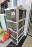 JEKO&JEKO厨房置物架收纳柜蔬菜置物架落地多层可移动窄缝零食储物柜碗柜 面宽32CM 四层带滑轮 实拍图