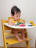 STOKKE成长椅组合TrippTrapp成长椅组合宝宝儿童餐椅踢踢椅 向日葵黄 实拍图