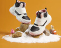 Skechers斯凯奇儿童棉鞋冬季时尚女童皮鞋短靴加绒保暖雪地靴8701648L 实拍图