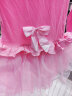 徽昂儿童舞蹈服女童练功服秋冬长袖考级服装连体网纱芭蕾舞裙粉色4XL 晒单实拍图
