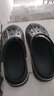 回力洞洞拖鞋休闲室内户外轻便透气不易滑包头沙滩鞋HL03271黑色40码 实拍图