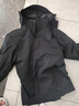 真维斯（Jeanswest）棉服男女款冬季潮牌保暖棉袄男士加厚棉衣外套2025新款情侣面包服 黑色 纯色 3XL 实拍图