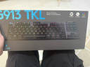 罗技（G）G913 TKL 无线蓝牙有线三模机械键盘  87键拉丝铝面板 RGB背光矮轴 无数字键盘 T轴（类茶轴） 实拍图