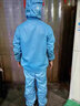 致尔康无尘服防静电 分体连帽防尘服男女 藏青色3XL 洁净服无尘衣喷漆工作服 实拍图