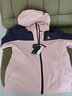 骆驼冲锋衣男女款三合一可拆登山外套118童话粉/深蓝，女L 实拍图