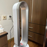 荣芝RONGEO冷暖两用无叶暖风扇立式家用取暖器省电智能卧室遥控暖风机儿童电暖气婴儿速热取暖气 高端定制白银（冷暖两用+HEPA过滤+负离子杀菌） 实拍图