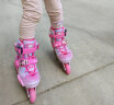 麦斯卡x凯蒂猫联名轮滑鞋儿童溜冰鞋男女童旱冰鞋平花专业单排速滑鞋 晒单实拍图