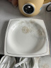 红牡丹 景德镇陶瓷餐具家用吃饭碗单个描金菜盘西餐碗盘中式碗碟DIY单品 一季花开描金8英寸天缘汤盘1个 实拍图