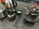 窑变自动茶具套装家用沙金釉石磨懒人泡茶器功夫茶杯茶道茶盘复古 沙金釉(自动茶具)+茶道/合金 实拍图