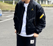耐克（NIKE）Jordan官方耐克乔丹男子夹克冬季外套棉服保暖印花刺绣轻便CZ1191 010黑/大学金/白/(大学金) M 实拍图