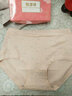 恒源祥纯棉内裤女士加大码内裤宽松中腰全棉中老年人安全裤妈妈三角短裤 浅粉碎花+浅玉碎花+浅紫碎花浅玉 3XL (180) 适合125斤-140斤 实拍图