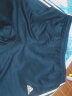 阿迪达斯 （adidas）长裤男春季户外防风休闲卫裤健身跑步运动裤 黑金收腿裤 3XL  实拍图