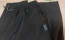 红蜻蜓（RED DRAGONFLY）休闲裤男士运动微弹时尚品牌印花百搭休闲直筒长裤子 黑色A 3XL 实拍图