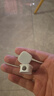 倍思（Baseus）磁吸桌面理线器 数据线磁吸固定理线器收纳整理神器电脑网线免钉绕线卡扣夹子束线器 白色 实拍图