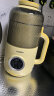 大宇（DAEWOO）破壁机家用升级降音罩小型迷你豆浆机全自动榨汁机婴儿辅食水果豆浆多功能免洗免滤细破壁免泡1.2L 黄色 晒单实拍图
