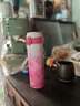 膳魔师（THERMOS）保温杯不锈钢保冷杯车载水杯500ml学生杯子礼物樱花粉JNL-500GSPK 实拍图