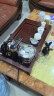 金灶（KAMJOVE） 整套茶具功夫茶盘玫瑰实木自动上水茶台泡茶机茶海家用茶具套装 搭配K9炉、茶具、茶渣桶 1个 晒单实拍图