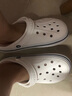 卡骆驰（crocs）洞洞鞋男鞋女鞋 25夏季新款贝雅拖鞋轻便透气情侣鞋沙滩鞋凉鞋 骨白经典克骆格/现货速发 39 -40 /M7W9/250mm 实拍图