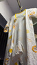婧麒婴儿连体衣夏装新生男女宝宝夏季衣服纯棉薄款空调服爬服夏天 柠檬狮 100cm 实拍图