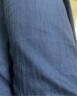 美标纯棉睡裤女士可外穿打底裤新款居家全棉纯色贡缎家居裤秋 深蓝 M(160/68A) 实拍图