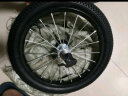 儿童自行车车圈钢圈前轮后轮车轮轮胎童车配件 18寸前轮车圈总成（包括内外胎） 晒单实拍图