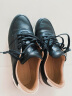 COZY STEPS可至女士休闲运动系带圆头羊皮单鞋情侣同款 黑色 37 晒单实拍图