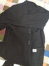 恒源祥针织开衫男士毛衣外套潮流中青年口袋披肩HJ172 黑色 180/96A  实拍图