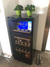 奥克斯（AUX）红酒柜 家用商用恒温冷柜冰吧 饮料柜商用单门小型冰箱 茶叶冷藏保鲜柜留样办公寓酒吧用 48升【冷藏+微冷冻+恒温恒湿】 实拍图
