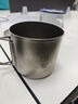 铠斯（KEITH）轻量单层钛杯 纯钛水杯 钛茶杯咖啡杯 轻质便携户外野营钛茶杯 400ml钛杯带钛盖-Ti3211 实拍图