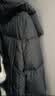 森马（Semir）陈都灵同款羽绒服女90绒长款三防冬宽松连帽外套简约109724113001 实拍图