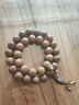 春山月 五台山六道木手串降龙木老料原木念珠文玩佛珠男士手珠 18mm*18颗(手持款） 实拍图