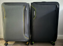 美旅箱包商务轻软箱行李箱男女红点设计旅行箱双层防爆拉链31英寸DB7黑色 晒单实拍图