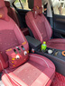 翰静 四季通用汽车座套全包围小车卡通汽车坐垫座椅套适用于 卡通咖啡色 别克昂科威英朗长安逸动五菱星光 实拍图