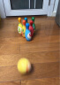 迪漫奇儿童保龄球玩具 室内运动 实心棉 球类 男孩 女孩 大号6个瓶子套装 户外运动 安静 1-2-3-6岁 生日礼物 实拍图