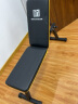 迈康（MIKING） 哑铃凳 多功能仰卧起坐板腹肌板凳家用可折叠室内健身椅训练器材 95011哑铃凳-黑色 实拍图