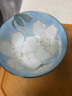 有谷窑 日本进口米饭碗菜盘家用汤碗大面碗深盘碗高脚日式饭碗汤碗面碗 木莲花13cm汤碗 红5.1英寸 晒单实拍图